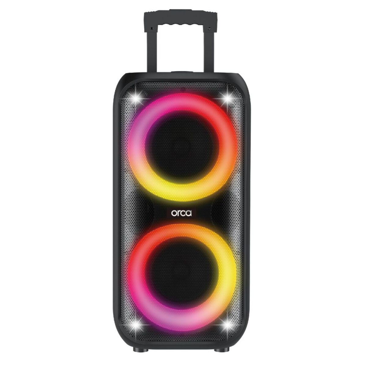 Orca Rechargeable Trolley Speaker 60W RMS, OR-G603Z - Black