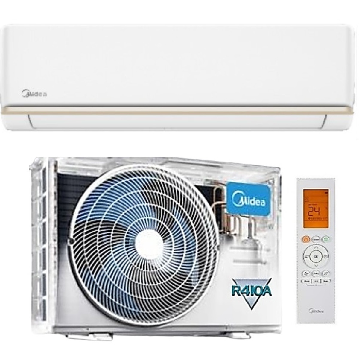 Midea Split Air Conditioner 18,000 BTU - MSKAG1-18CR(H)-I