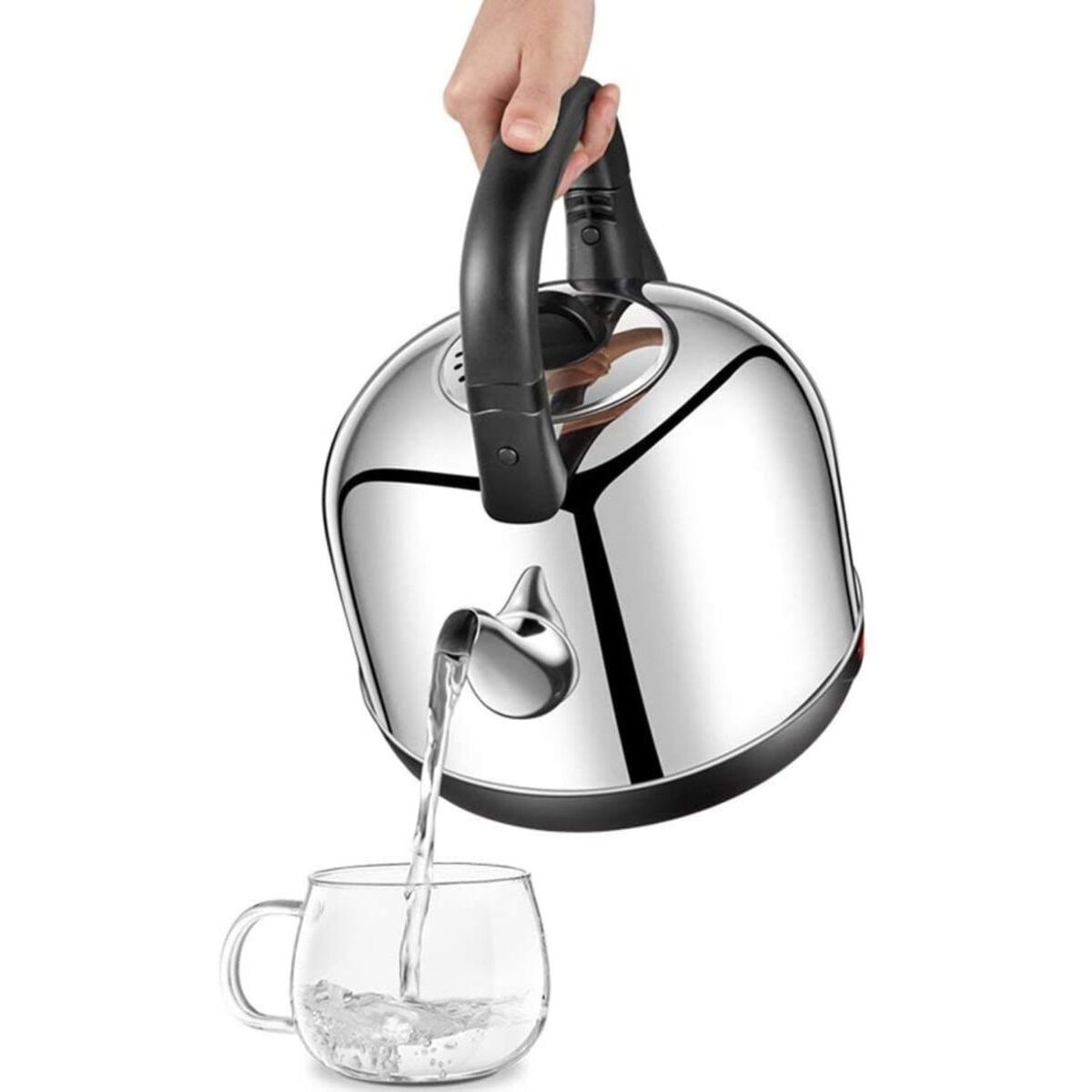 Orca Dome Kettle 6L 2400W Cordless - Stainless Steel