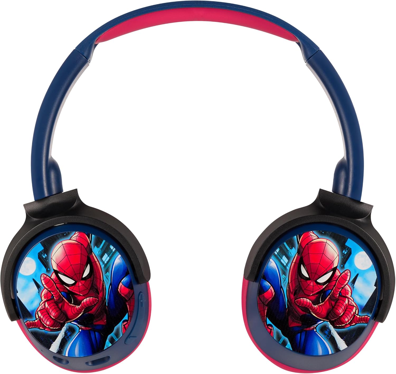 Marvel Spiderman Bluetooth Wireless Stereo Headphone - Blue & Red