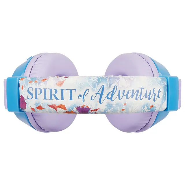 Disney Frozen Padded Bluetooth Wireless Stereo Headphones - Blue & Purple
