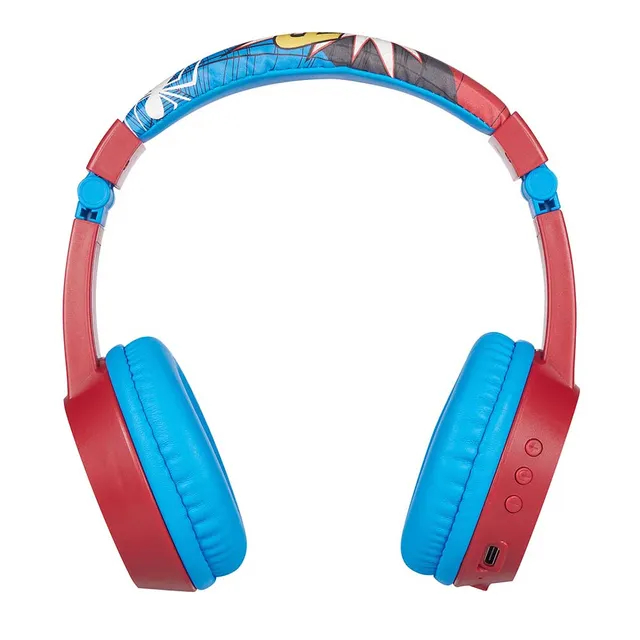 Marvel Spiderman Bluetooth Headset with Microphone - Blue & Red