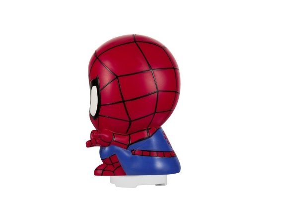 Disney Spiderman LED 8 Inch Bluetooth Speaker with Mood Light - Red