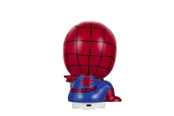 Disney Spiderman LED 8 Inch Bluetooth Speaker with Mood Light - Red
