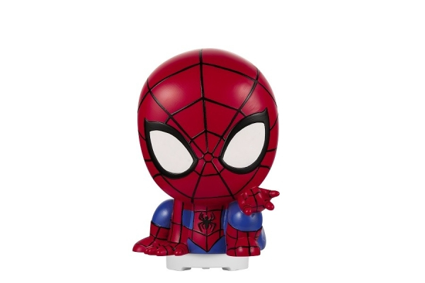 Disney Spiderman LED 8 Inch Bluetooth Speaker with Mood Light - Red