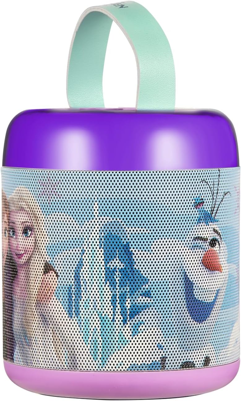 Disney Frozen Cylinder Karaoke Machine with Bluetooth Mic