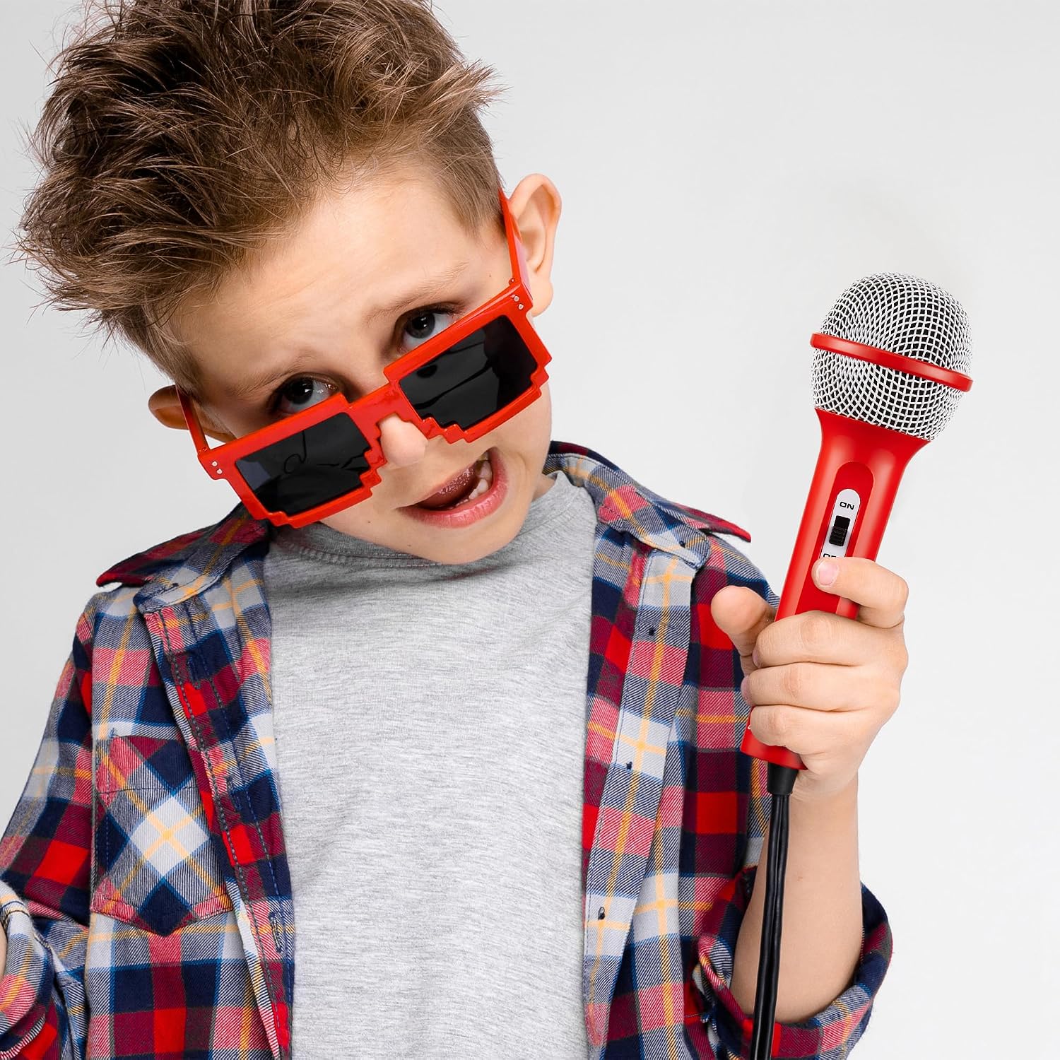 Spider-Man Galaxy LED Stars Bluetooth Karaoke Machine