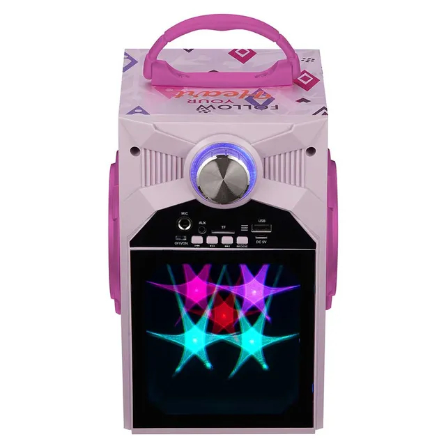 Disney Frozen Kids Karaoke Bluetooth Speaker with Wired Microphone