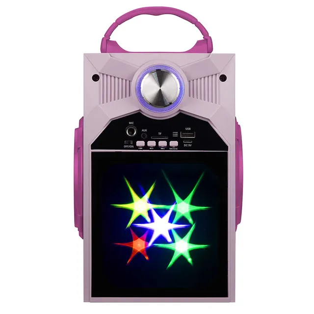 Disney Frozen Kids Karaoke Bluetooth Speaker with Wired Microphone