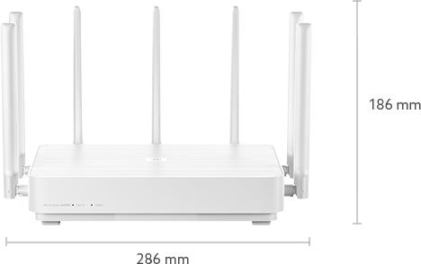 MI AIoT Router AC2350 2200 Mbps Gigabit Wired Speed Wifi Router - White