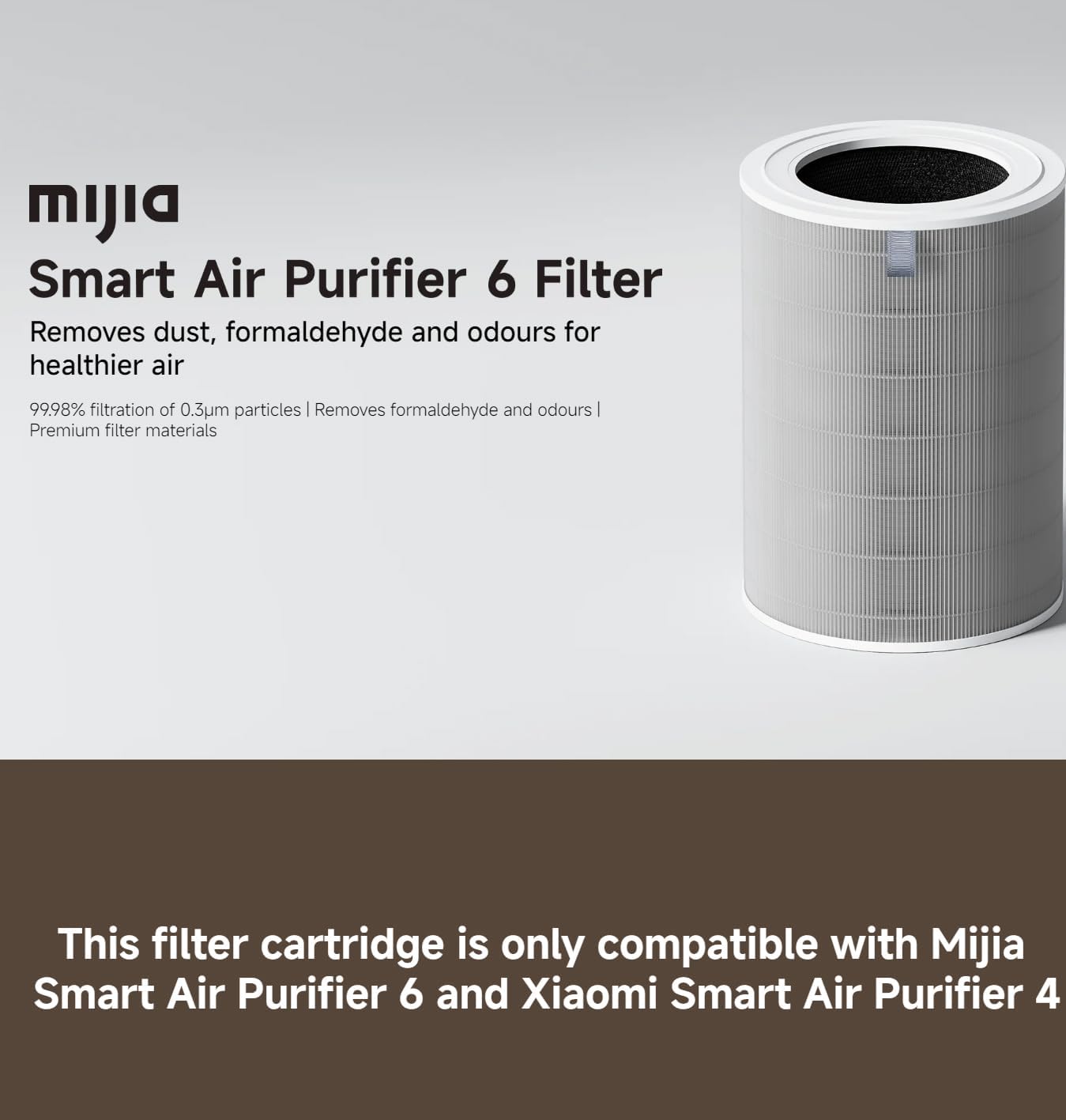Xiaomi Mijia Smart Air Purifier 6 Filter - Grey