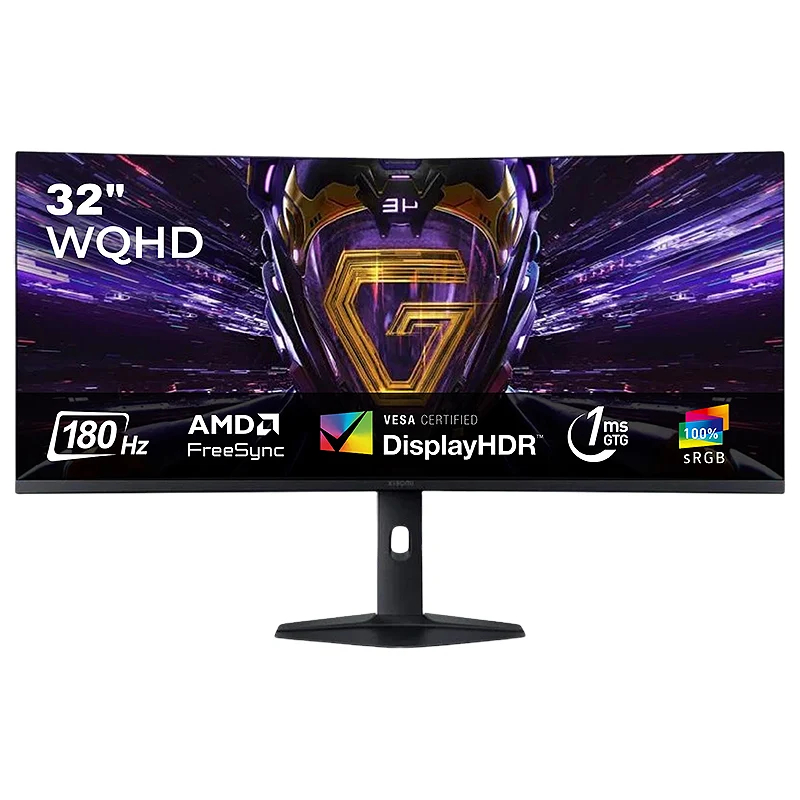 Xiaomi Curved Gaming Monitor G34WQi 2026-UK - 34Inch - Black