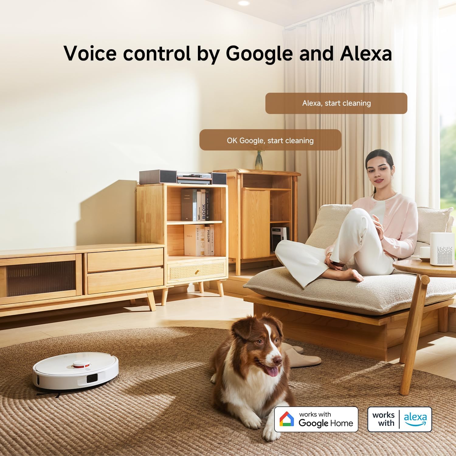 Xiaomi Robot Vacuum H50, 10000Pa Suction - White