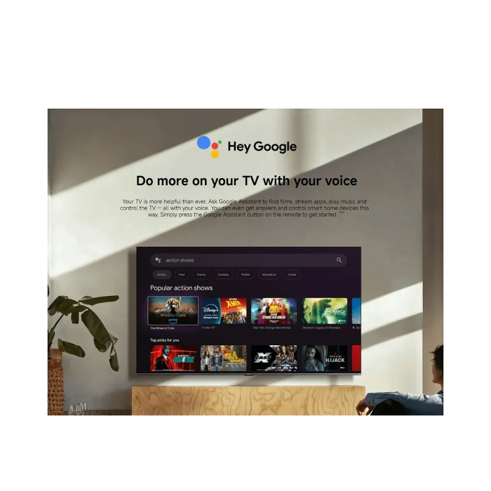 MI TV S Mini LED 55" Ultra HD, Google Smart TV, 2026 - Black