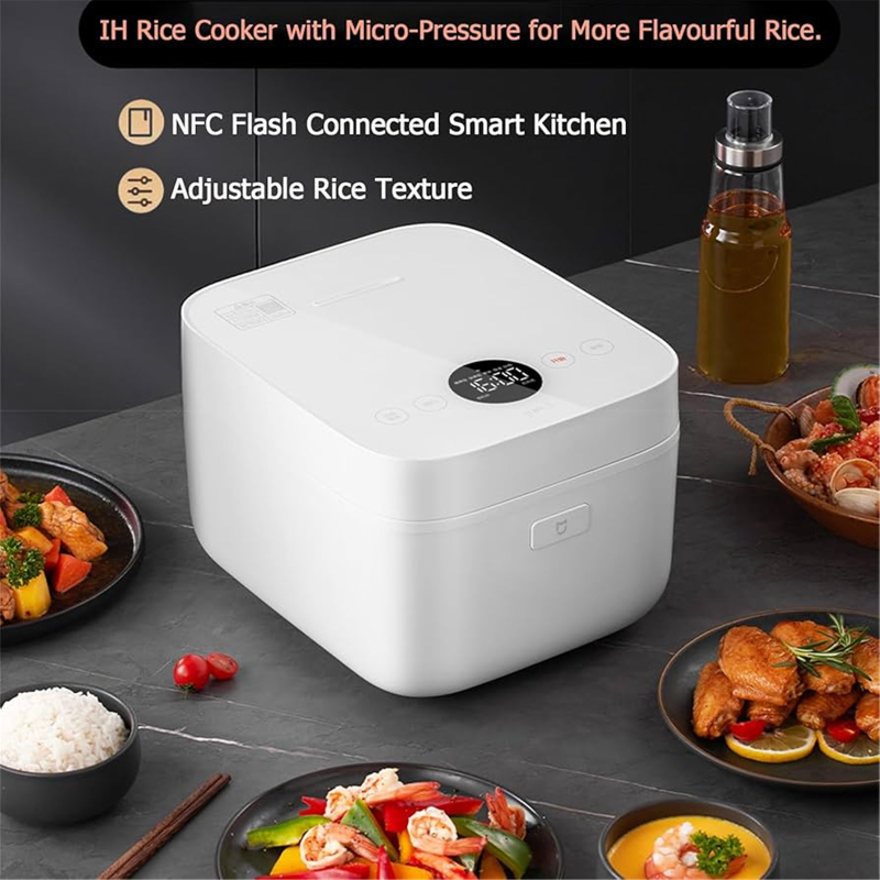 Xiaomi IH Smart Rice cooker Multifunctional Induction Heating 3L Capacity - White
