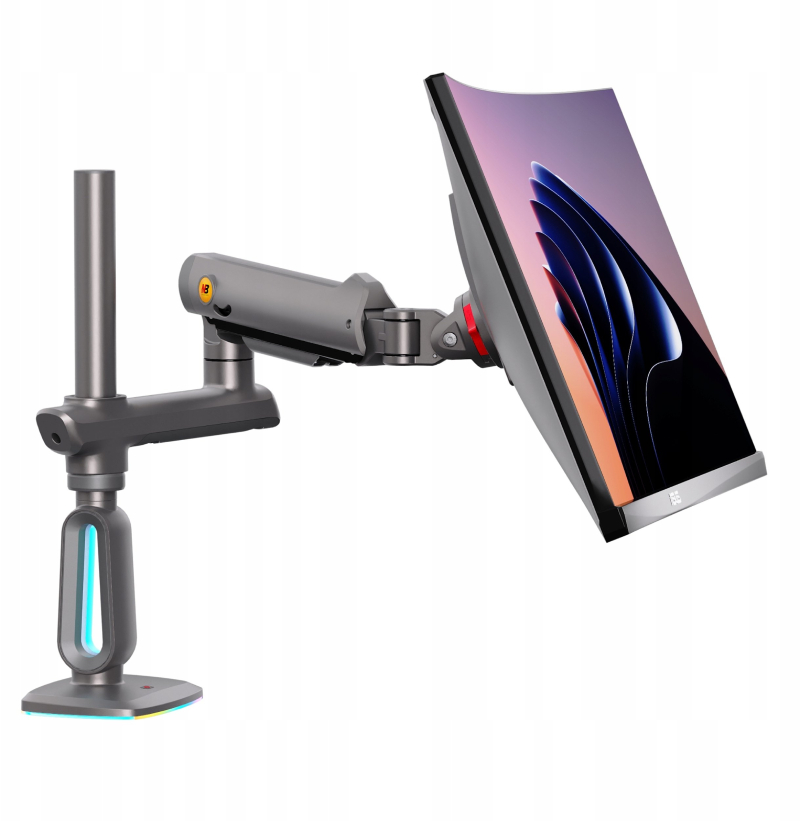 North Bayou Gaming Monitor Mount F7 For 32 to 60 inch Monitors - Graphite