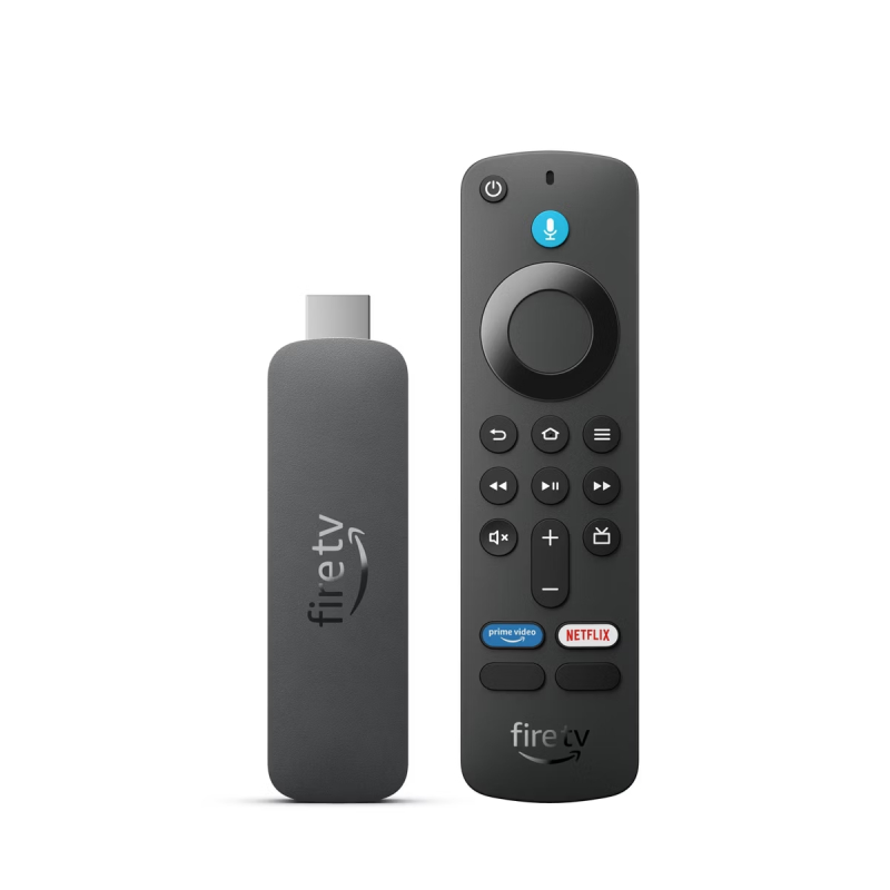 Amazon Fire TV Stick 4K Select – 4K HDR Streaming Device, Alexa Voice Remote - Black