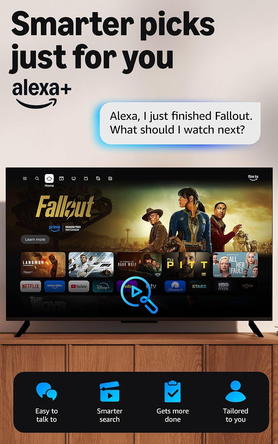 Amazon Fire TV Stick 4K Select – 4K HDR Streaming Device, Alexa Voice Remote - Black