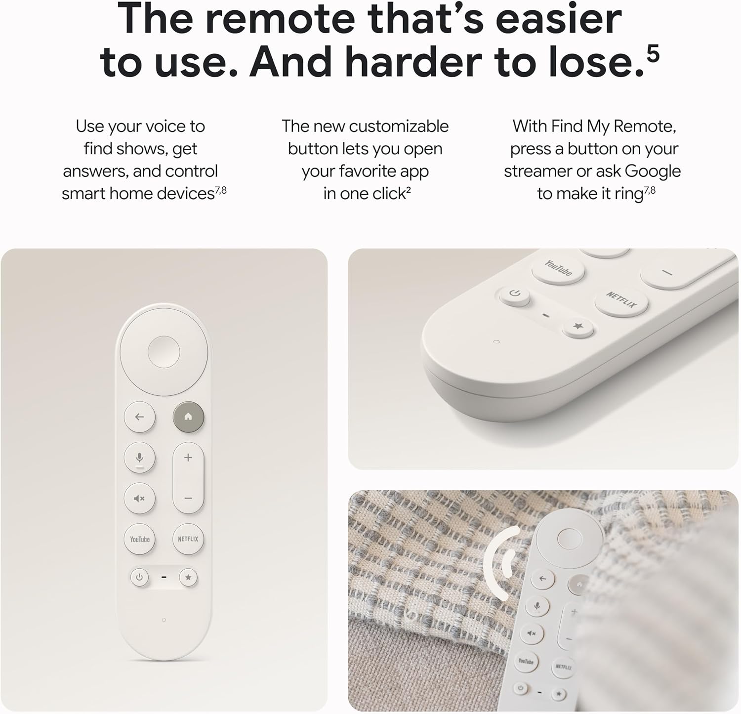 Google TV Streamer 4K, Smart Home Control - 32 GB of Storage - Hazel