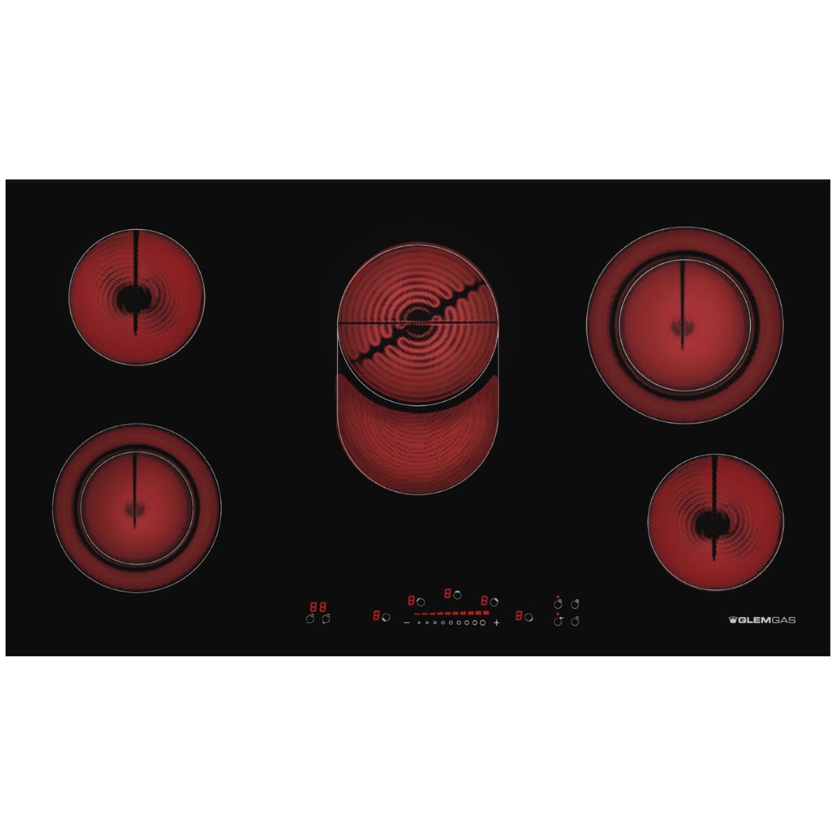 Flamegas Built-in Electric Hob 90cm 5 Plates