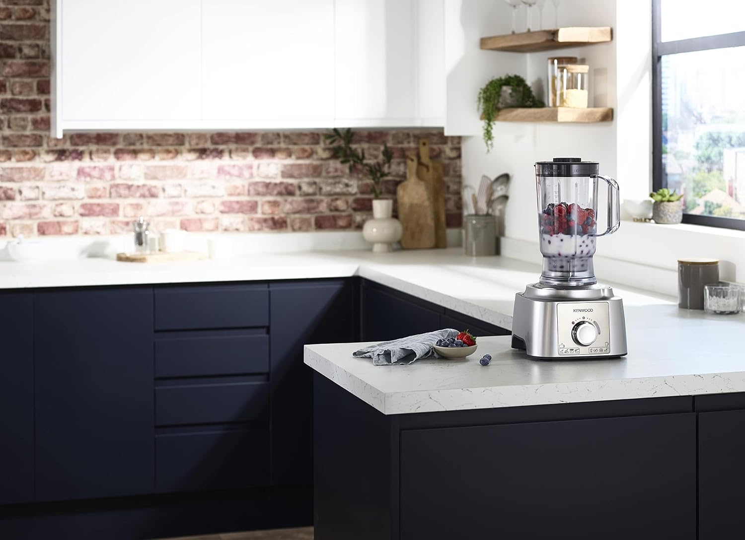 Kenwood Food Processor 1000 Watts 3 Liters - Silver