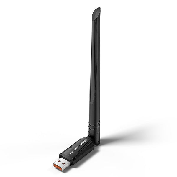 Vention AX900 USB Wi-Fi Dual Band Adapter With High Gain Antenna - Black