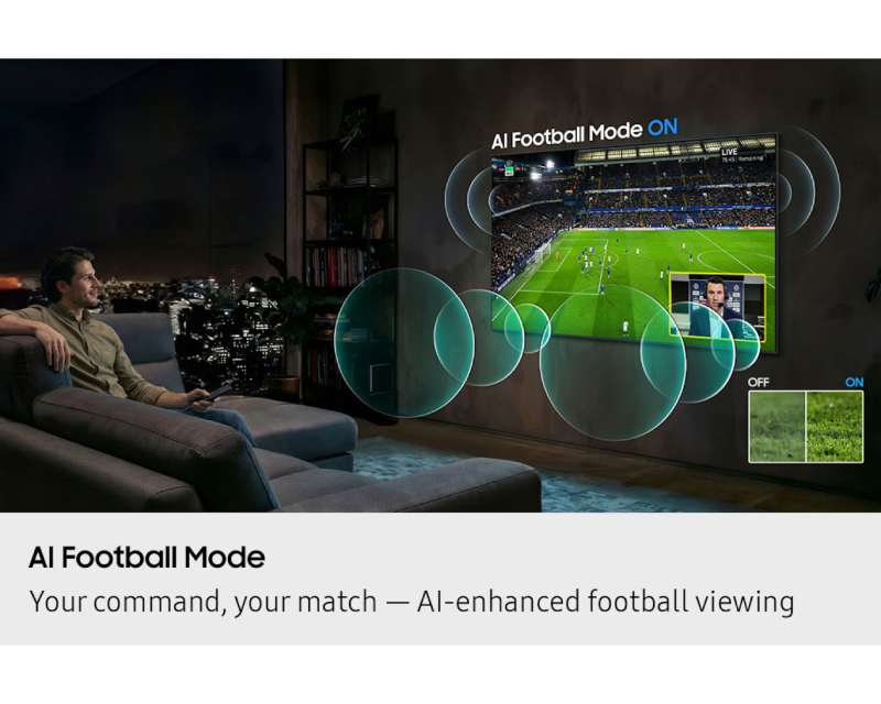 Samsung 55-inch NEO Mini LED 4K AI Smart TV - UA55M80HAUXZN