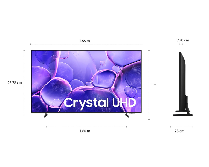 Samsung 75 Inch Class Crystal 4K UHD Smart TV - UA75U8000HUXZN