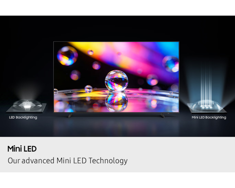 Samsung 75-inch NEO Mini LED 4K AI Smart TV - UA75M80HAUXZN