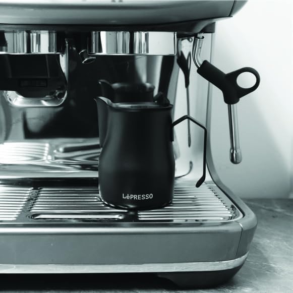 LePresso Milk Frothing Pitcher - Black