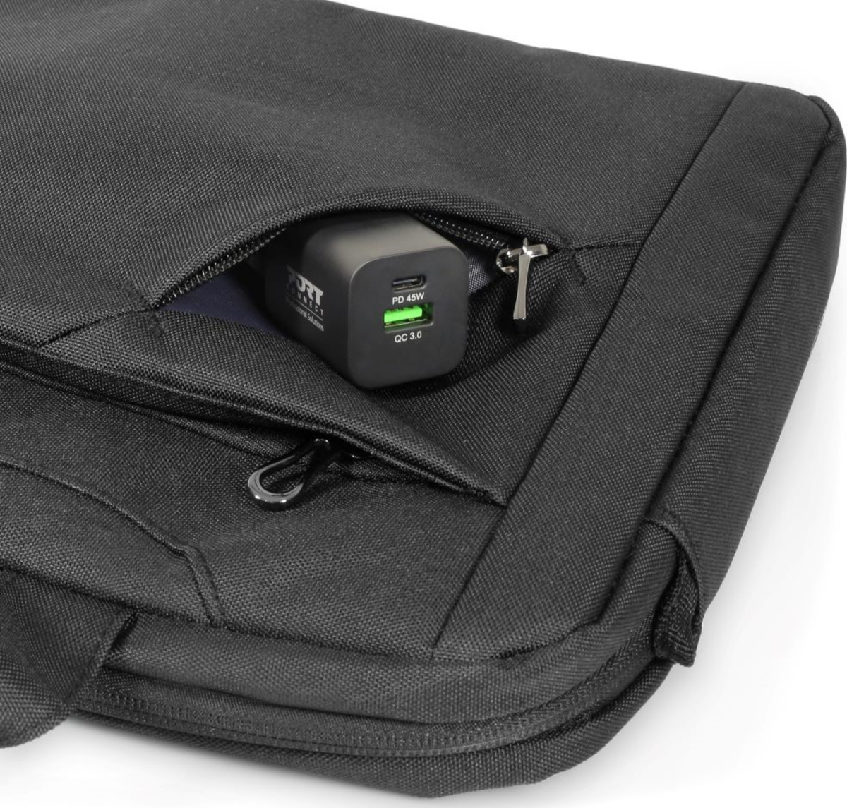 Port Designs SYDNEY Laptop Bag, 13-Inch to 14-Inch - Black