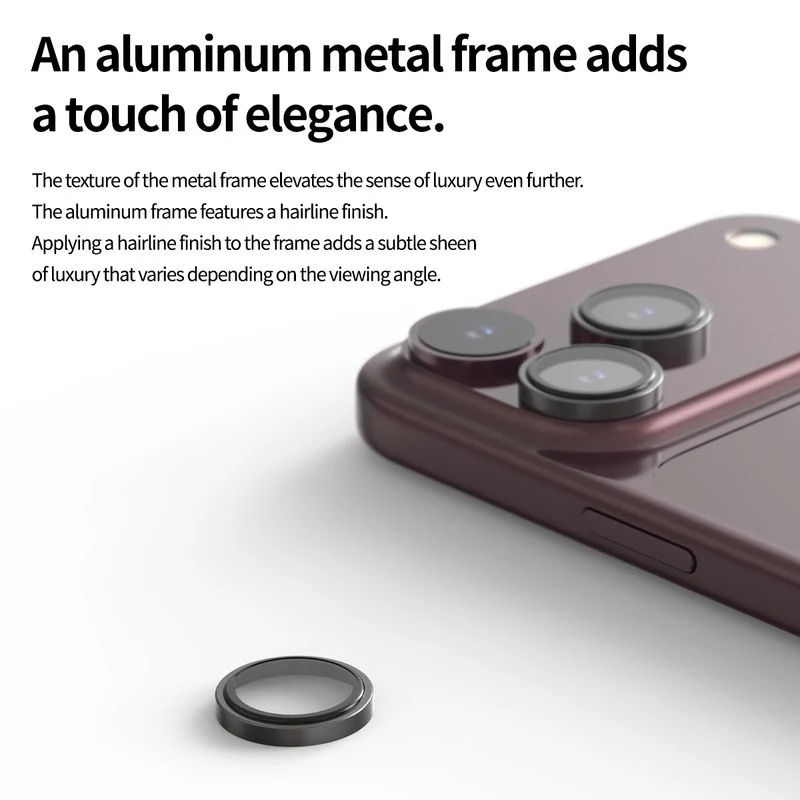 Araree Core Camera Metal Ring Camera Lens Protector for iPhone 18 Pro Max/iPhone 18 Pro - Clear
