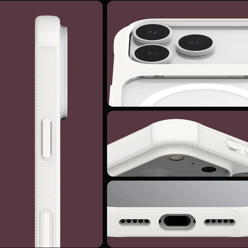 Araree Duple MagSafe Armor Cover for iPhone 18 Pro Max/iPhone 17 Pro Max - White