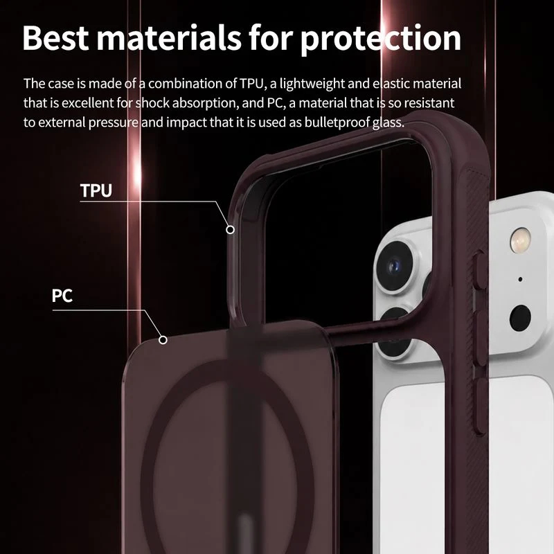 Araree Duple MagSafe Armor Cover for iPhone 18 Pro Max/iPhone 17 Pro Max - White