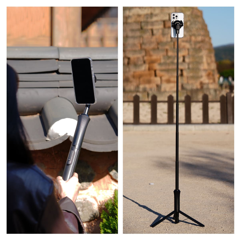 Araree Magfie Pod Pro MagSafe Selfie Pod, 1.5M - Black
