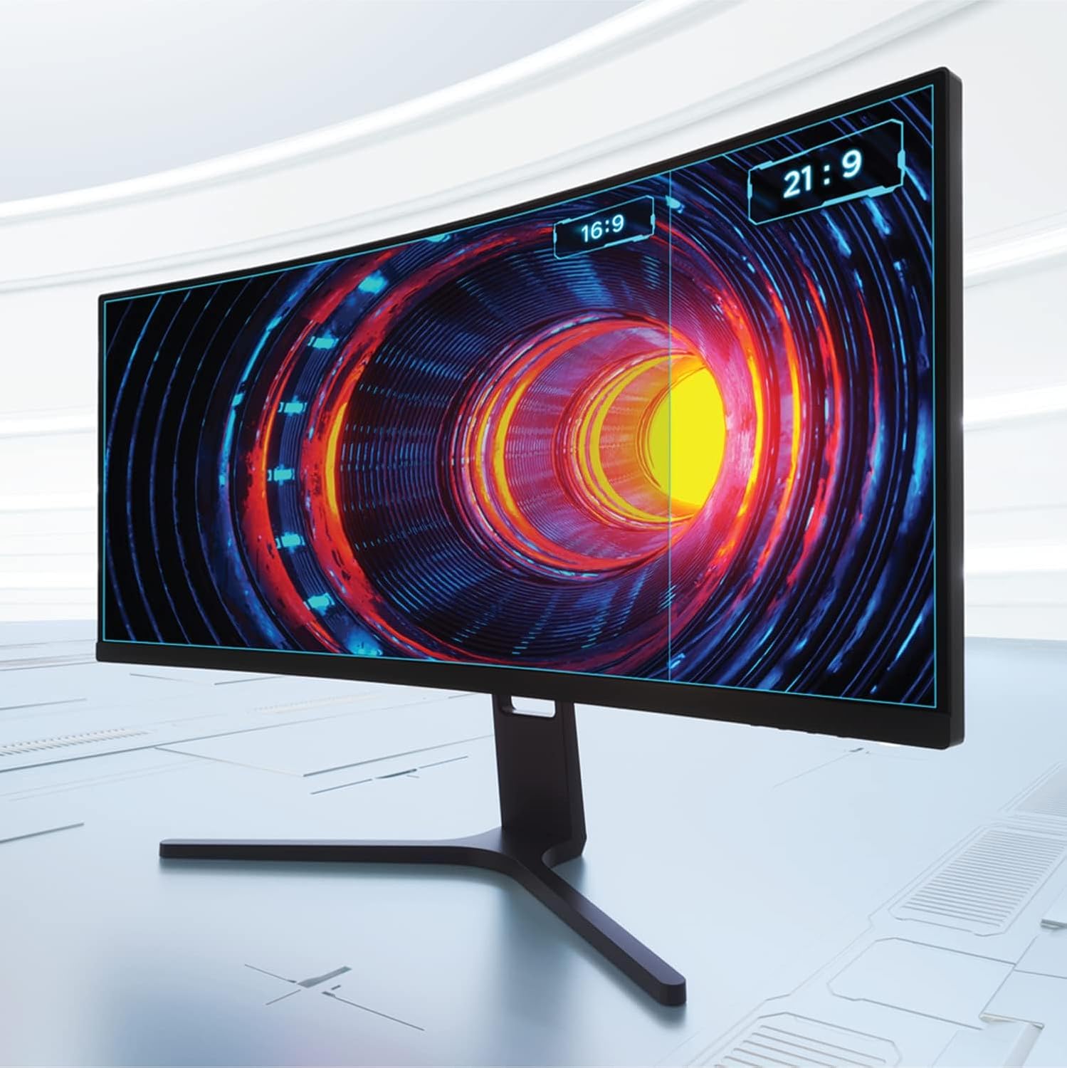 Xiaomi Mi Curved Gaming Monitor 30-inch with AMD FreeSync Premium - Black