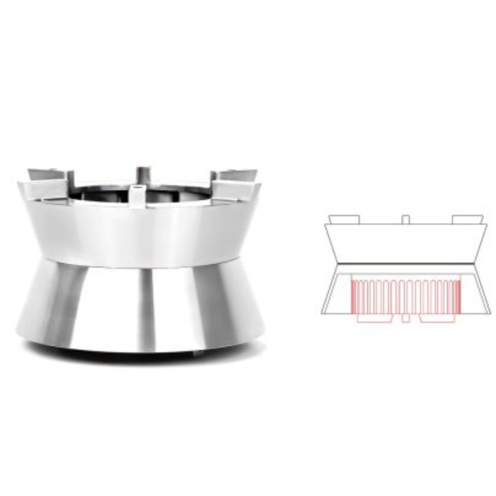 DesignNest Ember Stove Stainless Steel