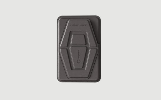 DesignNest FoldStand Phone + Cardholder, Thermochromic Material - Grey