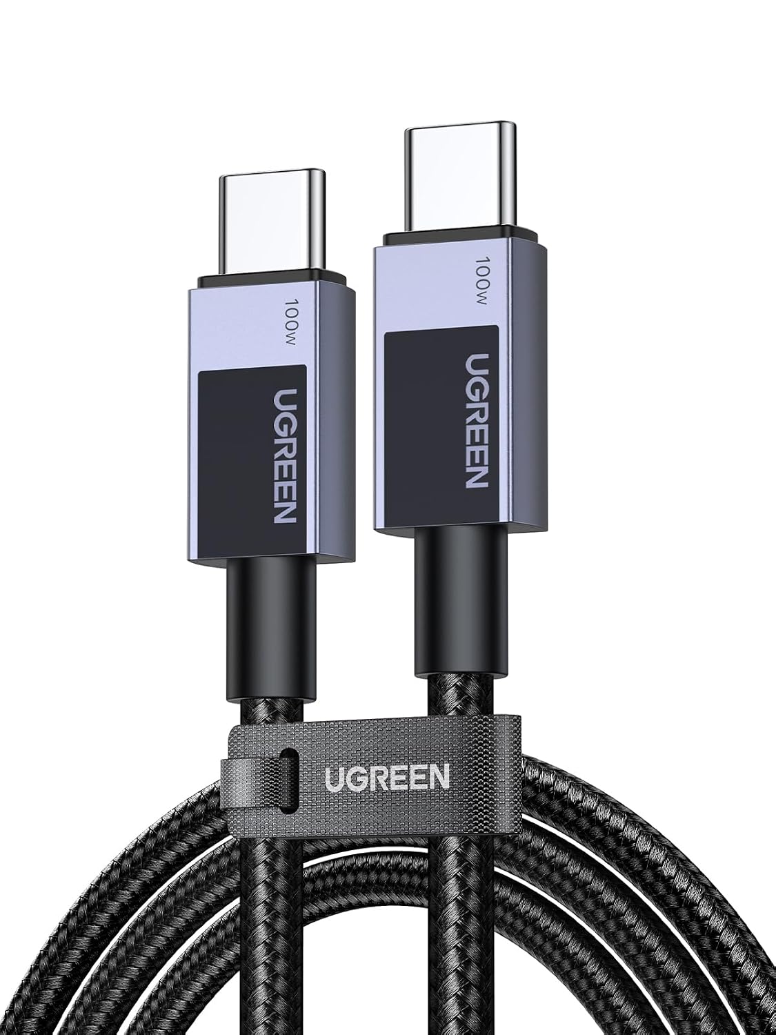 UGREEN Uno USB-C to USB-C PD Fast Charging Cable, 1m - Space Gray