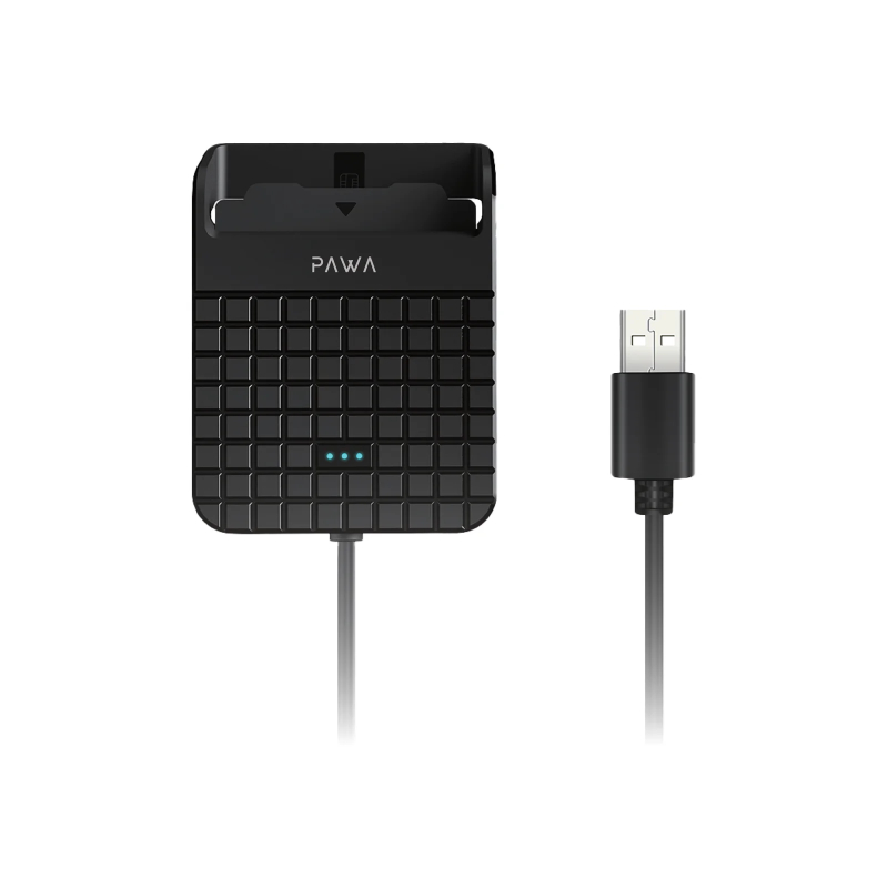 Pawa Slim Single Slot Smart Card Reader - Black