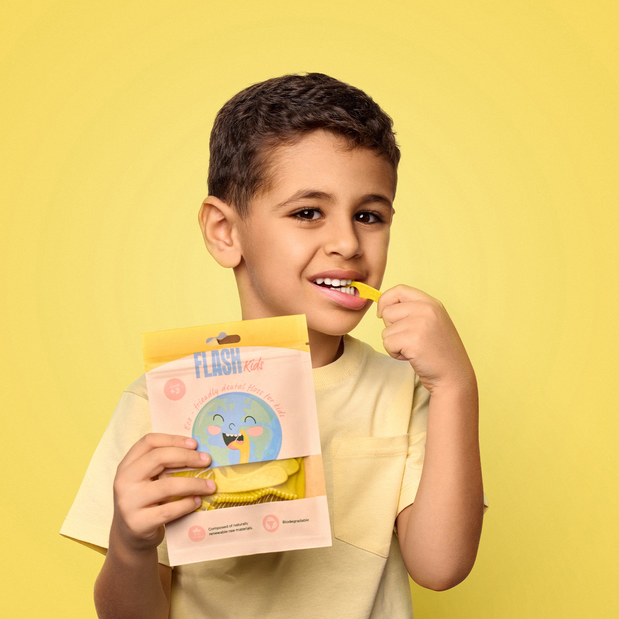 Flash Eco-Friendly Dental Floss for Kids