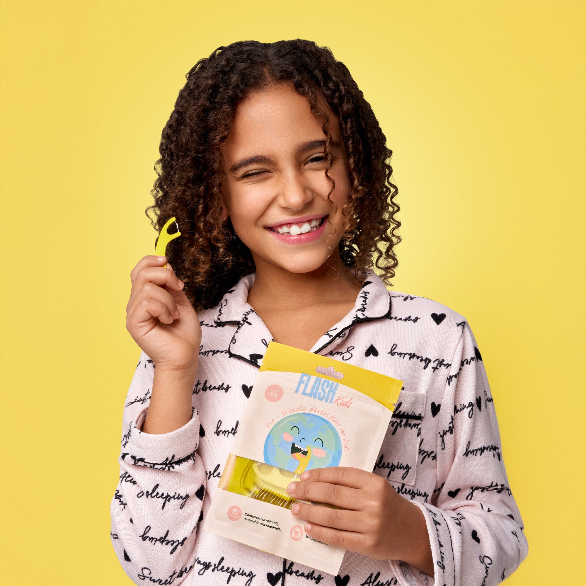 Flash Eco-Friendly Dental Floss for Kids