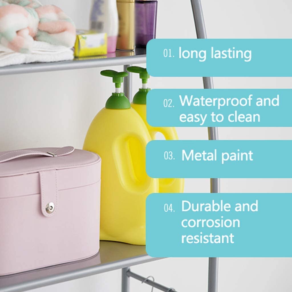 3 Layer Over-the-Washing-Machine Storage Rack Metal
