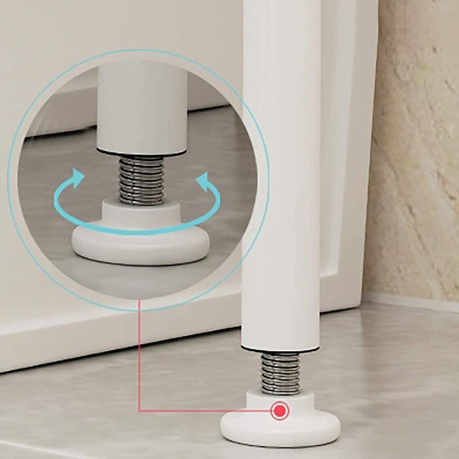 3 Layer Over-the-Washing-Machine Storage Rack Metal