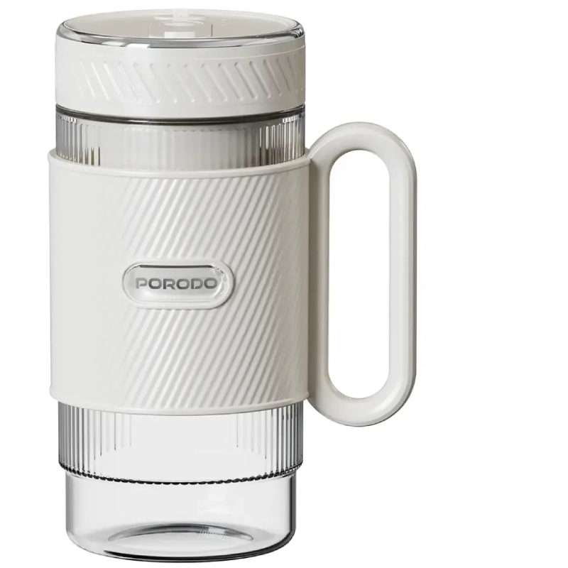 Porodo Lifestyle Portable Dual-Cup Smoothie Blender - White