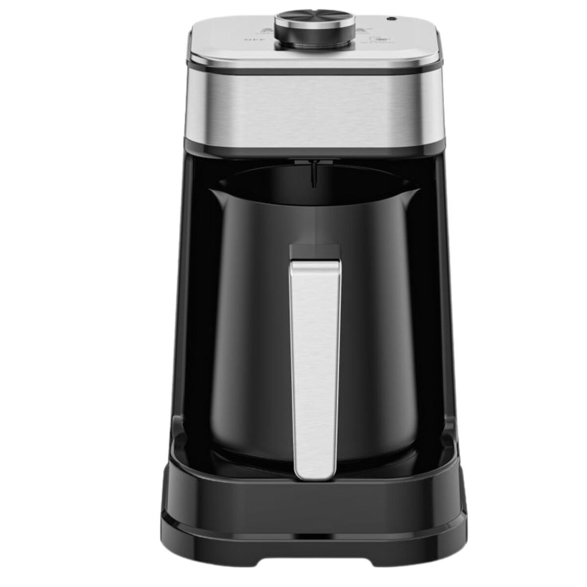 Orca Dual Smart Turkish Coffee Maker, OR-PR80 - Silver & Black