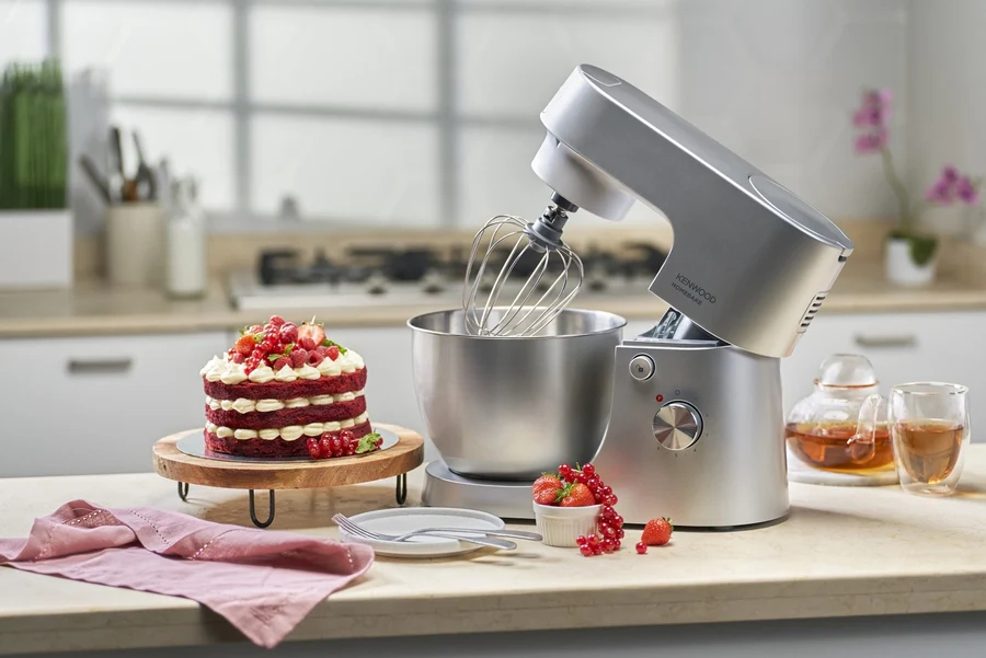 Kenwood HomeBake Stand Mixer with Blender and Meat Mincer, KHH01.220SI - Silver