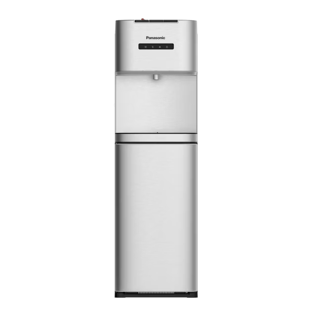 Panasonic Bottom-Loading Water Dispenser with Hydrogen Filter, SDM-WD3636BG - Silver & Black