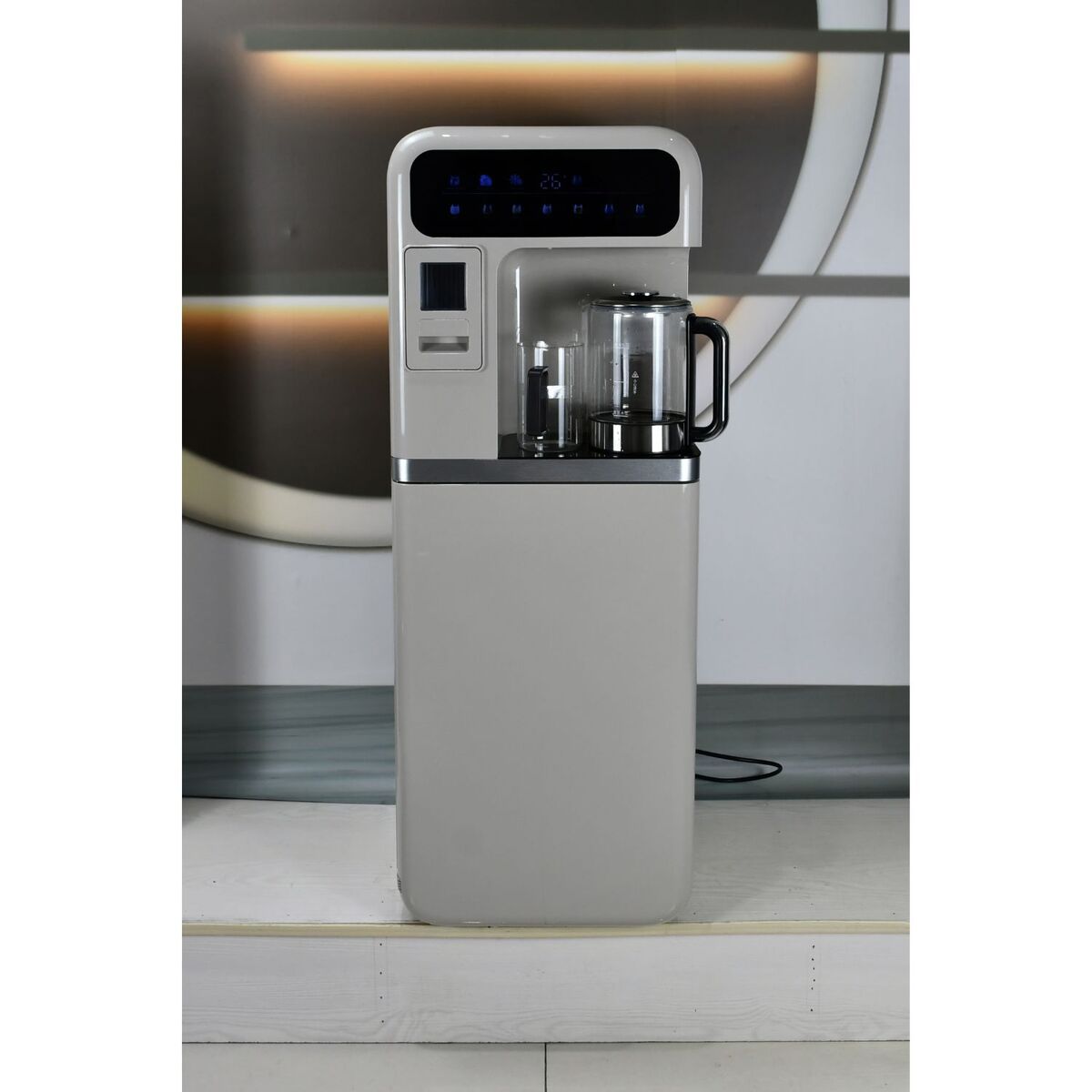 Orca 2-in-1 Tea Bar Water Dispenser With Ice Maker, OR-PS-SLR-920 - Grey