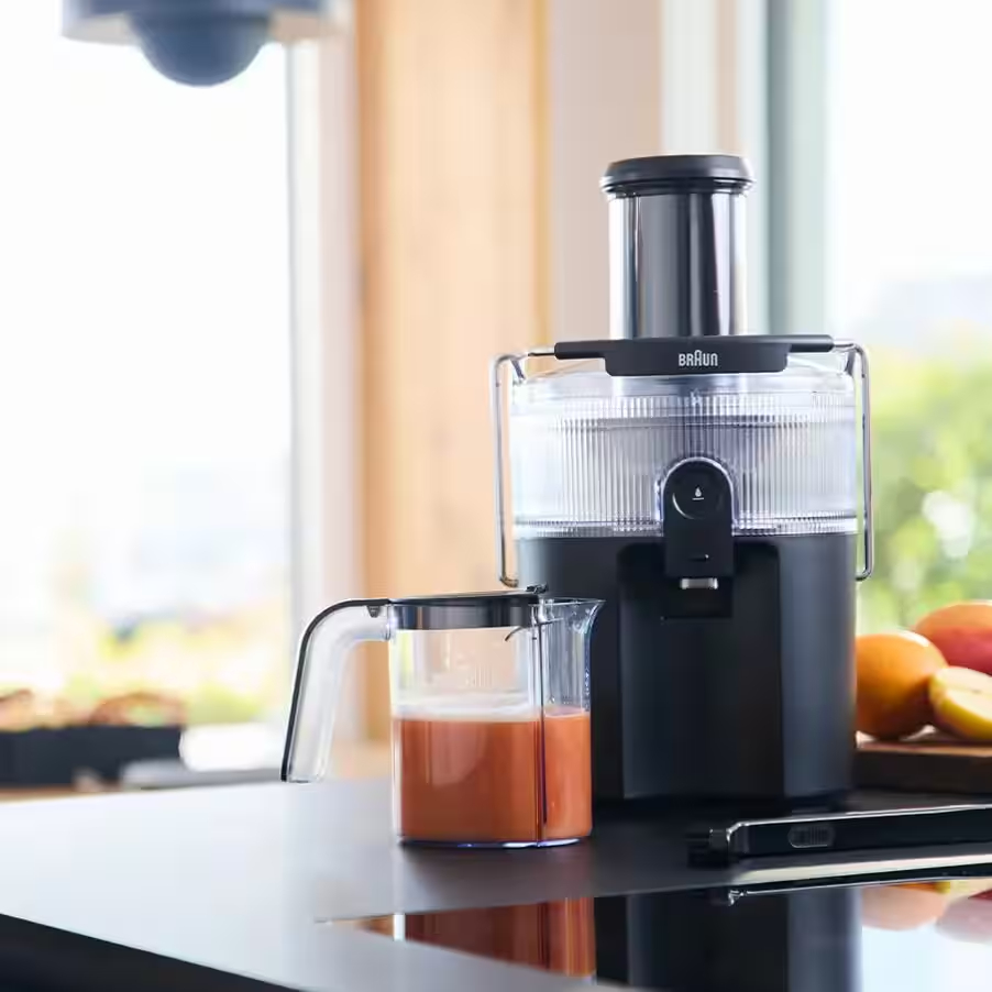 Braun MultiJuice 5, Centrifugal Juicer with ColdXtract Technology - Black